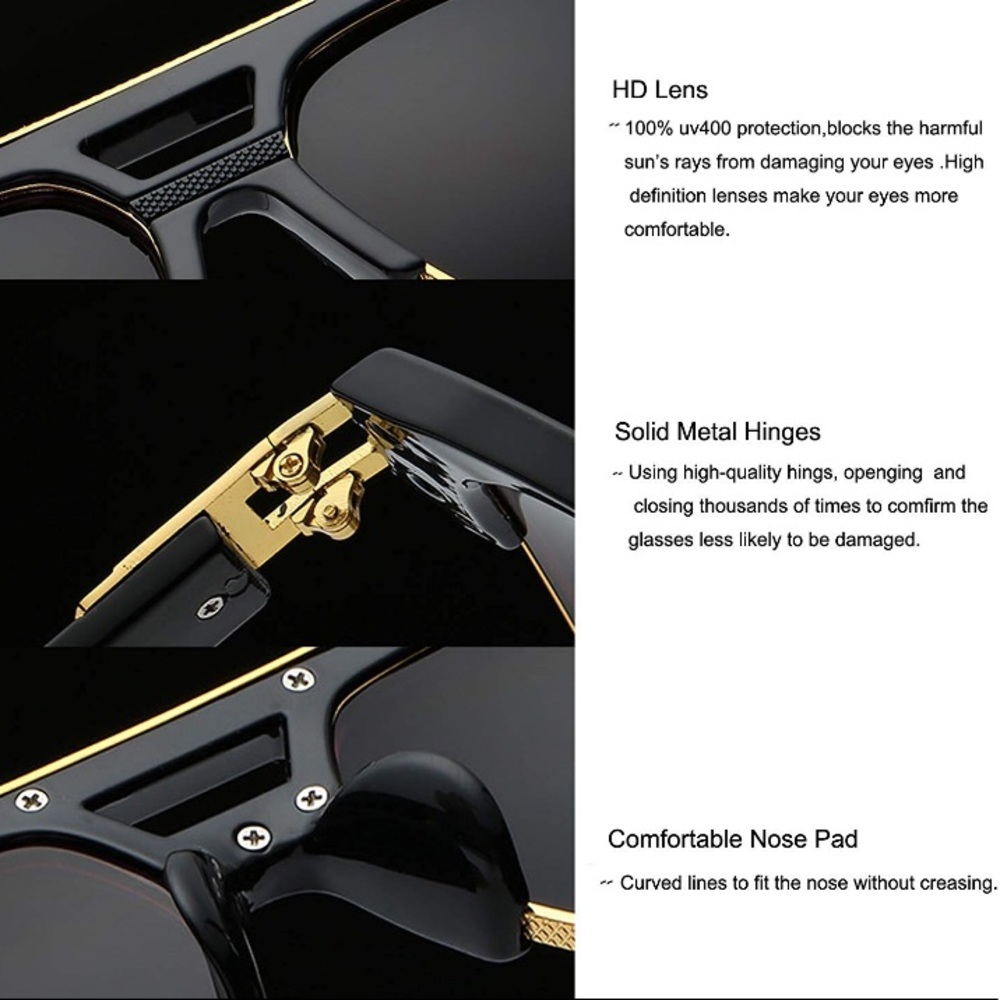 ✨ MEN’S  BROWN  MIAMI SUNGLASSES Glasses.✨
NEW - Picture 4 of 12